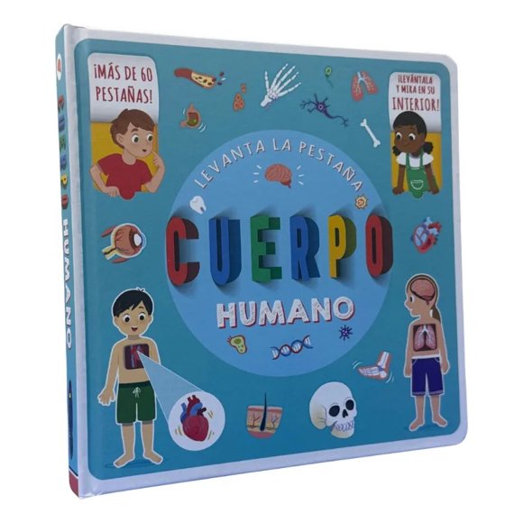 Levanta La Pestaña Cuerpo Humano Libro Infantil Educativo