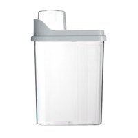 Ioensy - Contenedor De Almacenamiento De Alimentos Para Perros Organizador De Contenedores De Arroz 2.5L Con Tapa Caja De Almacenamiento De Alimentos Gris