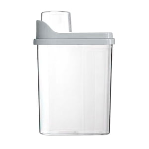 Ioensy - Contenedor De Almacenamiento De Alimentos Para Perros Organizador De Contenedores De Arroz 2.5L Con Tapa Caja De Almacenamiento De Alimentos Gris