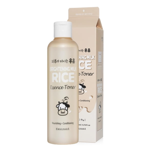 Tónico facial Kwailnara con leche de arroz 200 ml hidratante