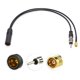 thumbnail image 2 of DAB + FM / AM Radio De Coche Activo Antena Aérea Adaptador Divisor SMB Cable DIN, 2 of 5