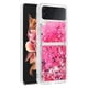 thumbnail image 2 of Funda Para Sansung Galaxy Z Flip 4 Con Brillo Líquido, Protección Completa Y Soporte De Anillo Giratorio, 2 of 4