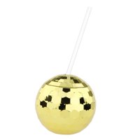 Bothyi - Copas De Bola De Discoteca De 600Ml Copas De Bebida De Vino Para Decoración De Fiesta De Bar Dorado