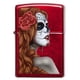 thumbnail image 2 of Encendedor Zippo Lighter Day Of The Dead Girl Rojo, 2 of 6