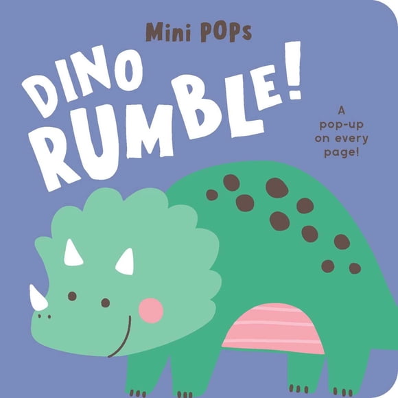 Libro de cartón Lake Press Mini Pops: Dino Rumble con pop-ups