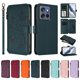 thumbnail image 3 of Funda Cartera Mariposa para [Motorola Moto G Stylus 2025 5G] con Soporte y Cremallera Verde oscuro, 3 of 6