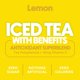 thumbnail image 5 of Té helado de limón The Ryl Co – Pack de 12 latas de 473 ml – Sin azúcar, 5 of 7