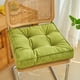 thumbnail image 1 of suxuMhao Cojín de Asiento Cuadrado Grueso 1 Paquete 18x18x4 Pulgadas Cojín de Asiento Verde de Lino-algodón para Silla de Oficina Silla de Computadora Silla de Escritorio Cojín Suave para Soporte de, 1 of 4