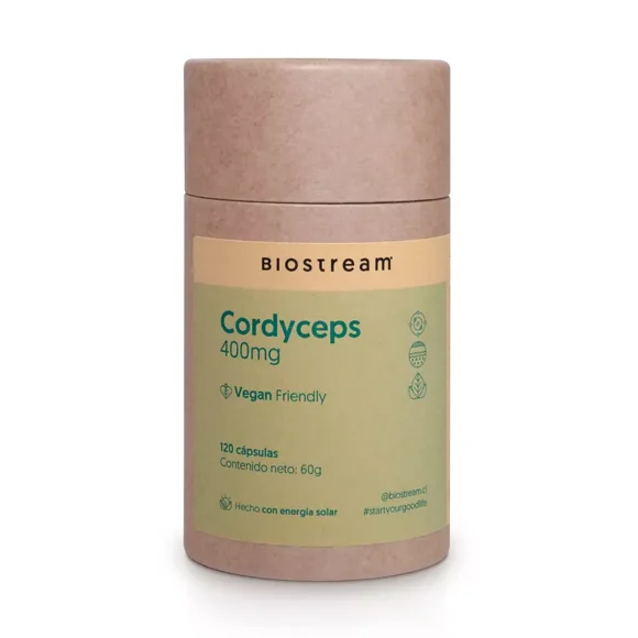 Hongo Cordyceps 400mg - 120 Caps | Biostream