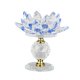 thumbnail image 5 of Candelabro De Candelabro De Candelita De Loto De Vidrio Para Decoración De Fiesta En Casa Azul, 5 of 5