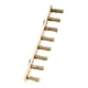 thumbnail image 3 of Puente de escalera de madera para pájaros, perca de escalera para loros y pájaros, juguetes para masticar pájaros, madera, perchas para pájaros para j 8 secciones, 3 of 5