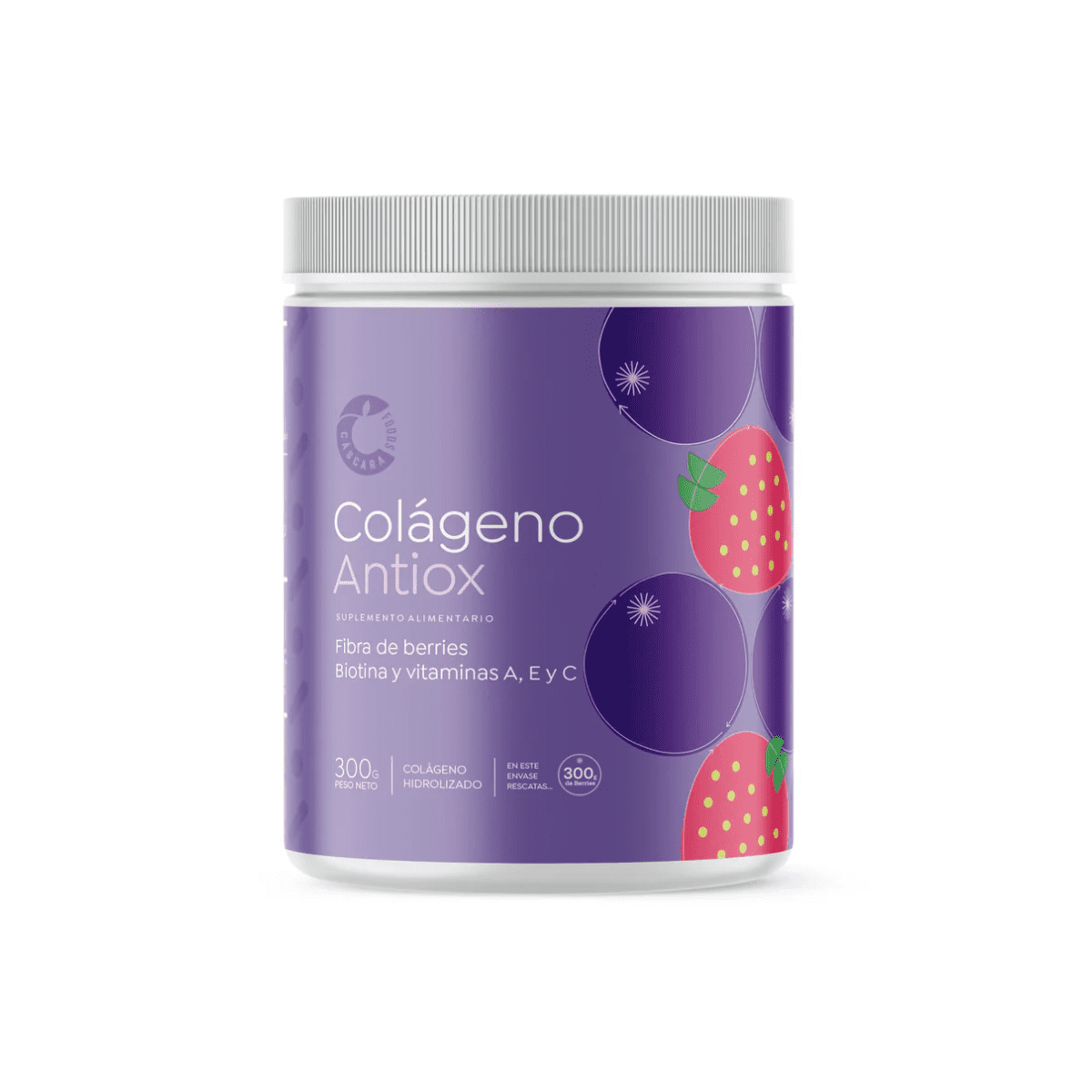 Cáscara Foods - Colágeno Antiox 300gr Cascara Foods