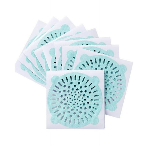 10/20pcs Disposable Hair Floor Drain With Anti Clogging Filter Stickers For Household Bathroom Sewers
