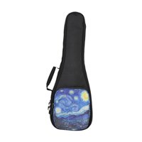 Magideal - Bolsa Para Ukelele, Funda Para Ukelele De 30 Pulgadas, Acolchado De Esponja, Bolsa Para Ukelele De Nailon, Bolsa Para Ukelele Para Acampar, Conciertos