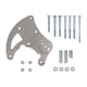 thumbnail image 5 of Soporte De CA Del Motor Fácil Instalación Para Chevy LS R4 LS1 LS2 LS3 LS6 Plata, 5 of 5