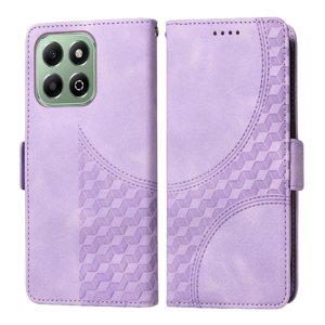 Carcasa Foxdock Honor X6B 4G De Cuero Pu, Diseño Acolchado Clásico, Protección Contra Caídas Y Rayones