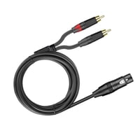 Bothyi - Coión Xlr A Audio Estéreo Hifi Dual Blindado Para Grabadores 5M