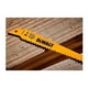 thumbnail image 5 of Set 6 Hojas De Sierra Sable Madera Y Metal Dewalt Dw4856 amarillo, 5 of 5