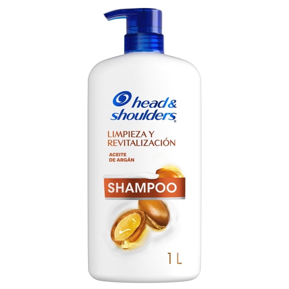 Shampoo Head & Shoulders Control Caspa Limpieza Y Revitalización Aceite De Argán