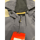 thumbnail image 3 of Chaqueta cortaviento deportiva ultra liviana micropolar gris, talla L, 3 of 3
