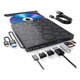 thumbnail image 1 of "Usb+c Reproductor Belug De Externo Con Lector De Tarjetas De Expan Negro ", 1 of 5