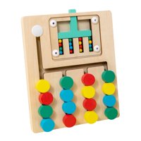 Bothyi - Rompecabezas Deslizante A Juego De Colores, Juguete Para Niños Que Aprenden A Partir De 3 Años, Regalos Navideños Para Niños, 4 Colores