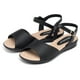 thumbnail image 2 of Sandalia Mujer Negro Camila 109 Piccadilly, 2 of 3