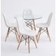 thumbnail image 4 of 4un Silla Eames Acolchada Buckle - Blanco, 4 of 4