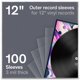 thumbnail image 1 of Fundas para discos de vinilo Boundless Audio - Pack de 100, 3 mil, 12 pulgadas, 1 of 9