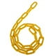 thumbnail image 1 of Cadena De Oscilación Revestida Plástica Durable Del Hierro Amarillo De 1,5 M De Longitud, 1 of 2