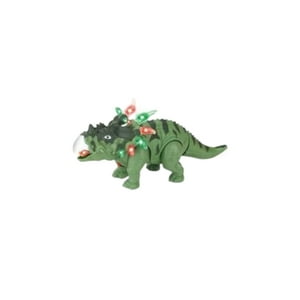 Genérico - Juguete Dinosaurio Triceratops Con Luz, Sonido Y Movimento Café