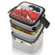 thumbnail image 4 of Inuyasha Fiambrera de Doble Capa, Contenedor de Almuerzo Portátil Apilable, Almacenamiento de Alimentos Hermético a Prueba de Fugas, 1000ml, 4 of 6