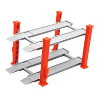 Bothyi - Vitrina De Exhibición De Juguetes Para Modelos De Autos De Aleación, Escala 1/64, Color Rojo