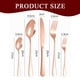thumbnail image 4 of Juego de vajilla de acero inoxidable de 48 piezas, cuchillo para carne estilo occidental para 8 personas, tenedor, cuchara en caja de regalo, 4 of 5