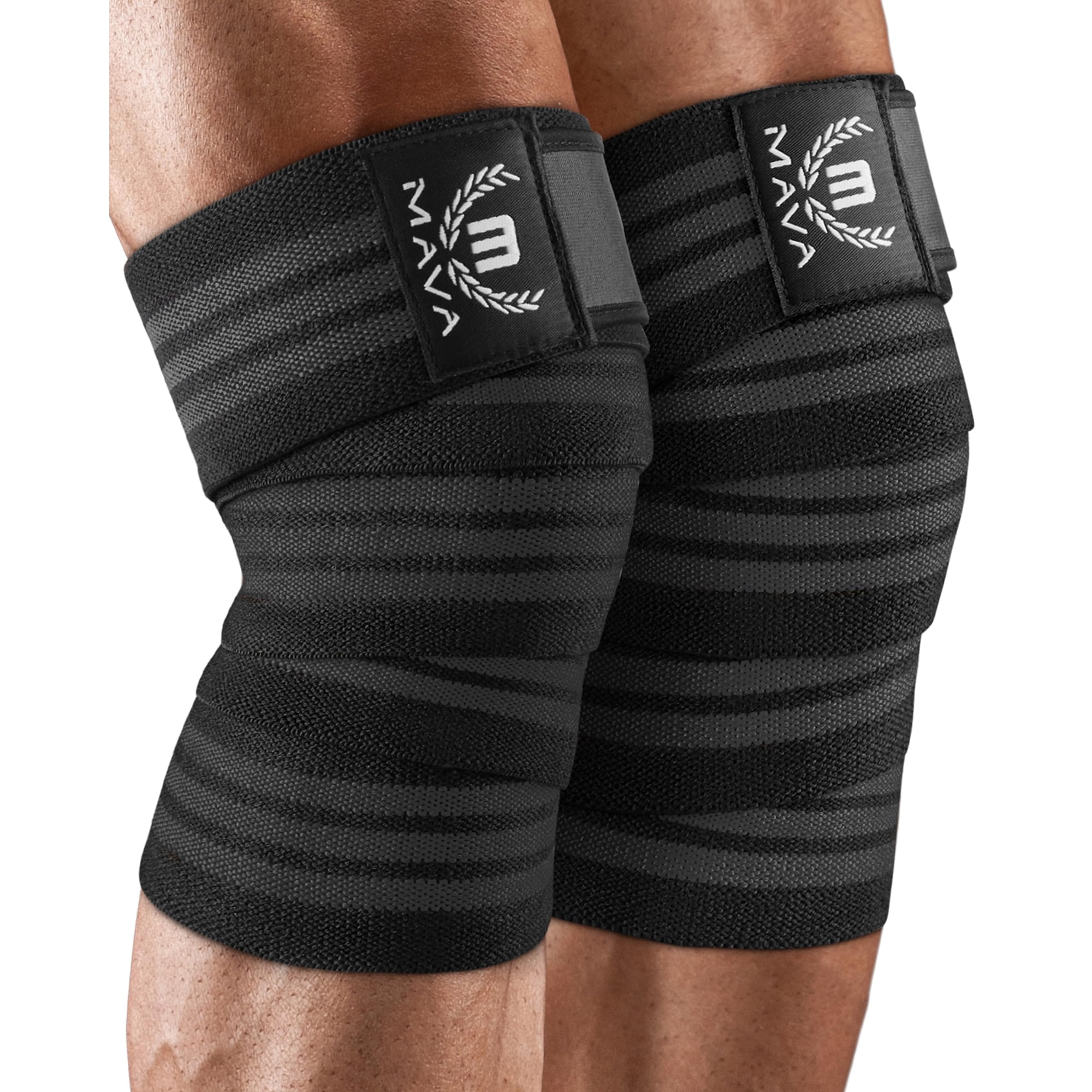 Rodilleras Mava Sports Para Hombre Y Mujer, Entrenamiento Cruzado, 72 Cm