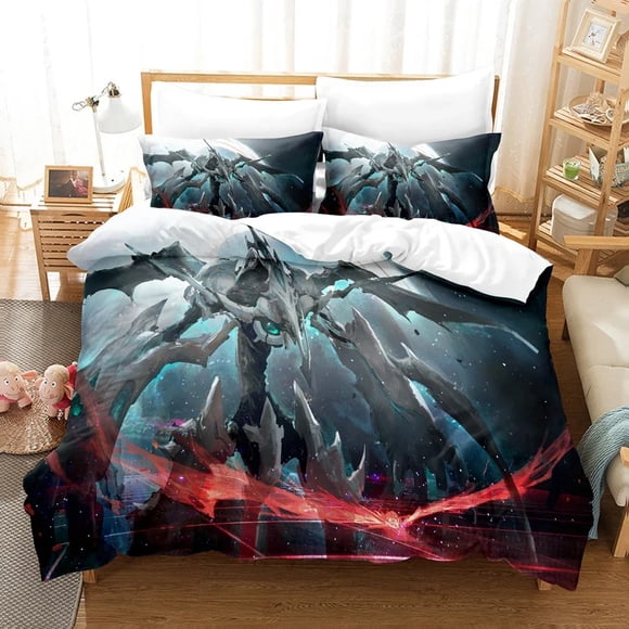 Fashion The Yu Gi Oh Bedding Sets Duvet Cover Set With Pillowcase Full Bedclothes Bed Linen customizable Bed Sheets