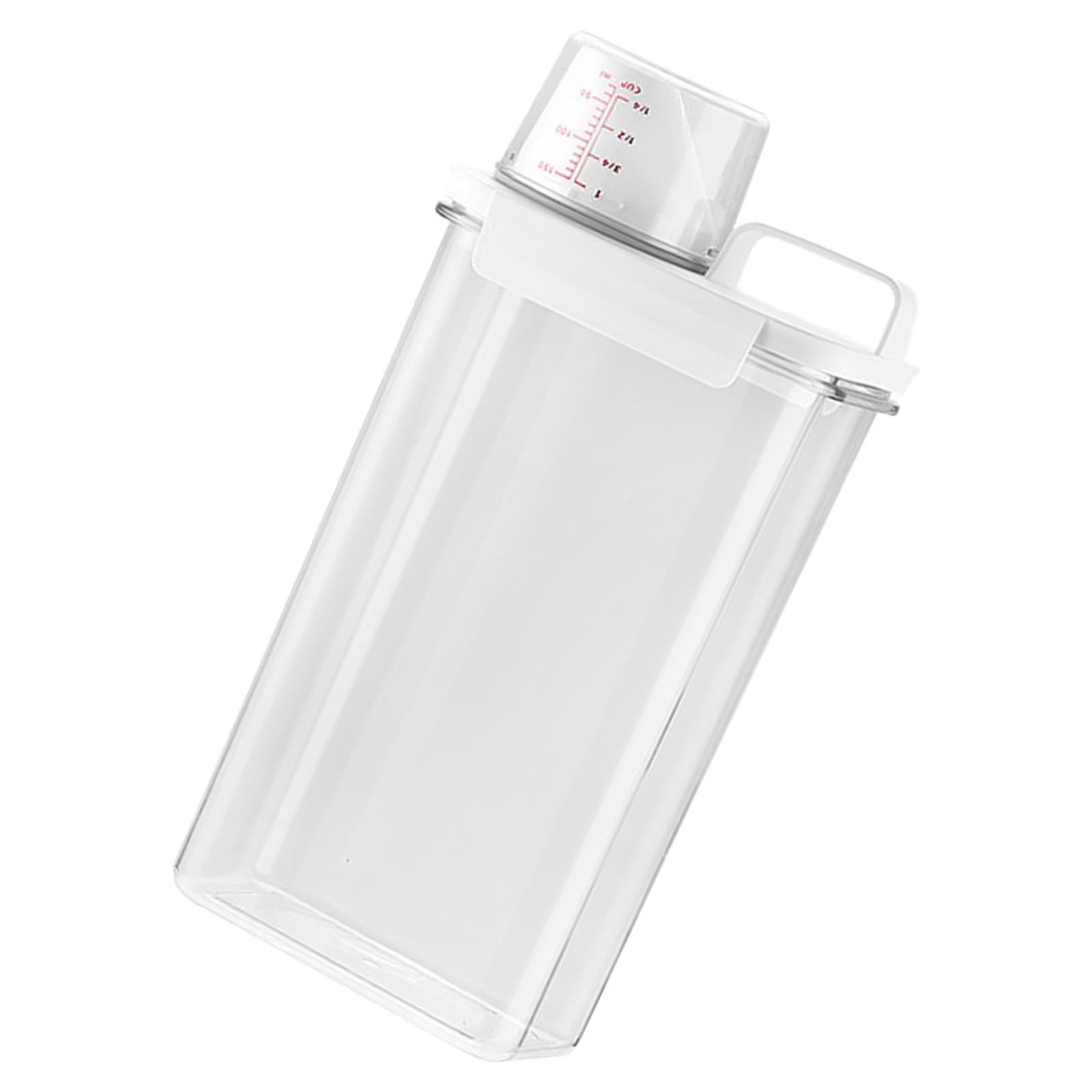 Magideal - Dispensador De Lavandería Con Vaso Medidor Dispensador De Granos Secos Para Lavado De Cereales , 2,3l 2.3l