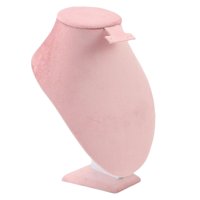 Ioensy - Estante Del Soporte Del Busto De La Exhibición Del Collar Para La Tienda Del Aparador Con El Soporte Del Pendiente L