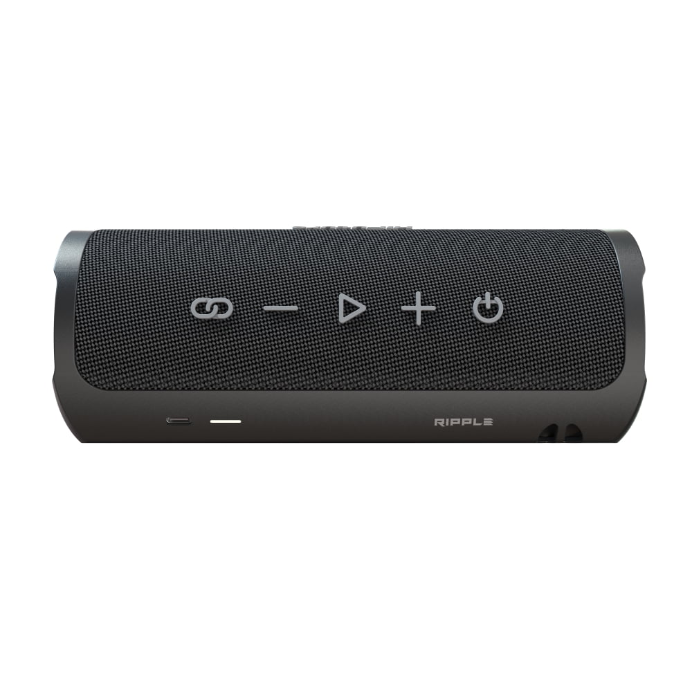 Hifuture - Parlante Ripple Portatil Bluetooth Color Negro