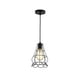 thumbnail image 2 of Lampara De Techo Colgante Industrial De Malla Flor Metalica, 2 of 3