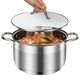 thumbnail image 1 of Olla de Caldo LEUGWAKN de 9,5 L Acero Inoxidable con Tapa, 1 of 9