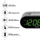 thumbnail image 3 of Reloj despertador Sharp Digital fácil de leer con cargador USB de 2 A, 3 of 6