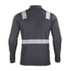 thumbnail image 5 of Polera Polo Manga Larga Reflectante Híbrida Cuello Piqué Gris Oscuro, 5 of 8