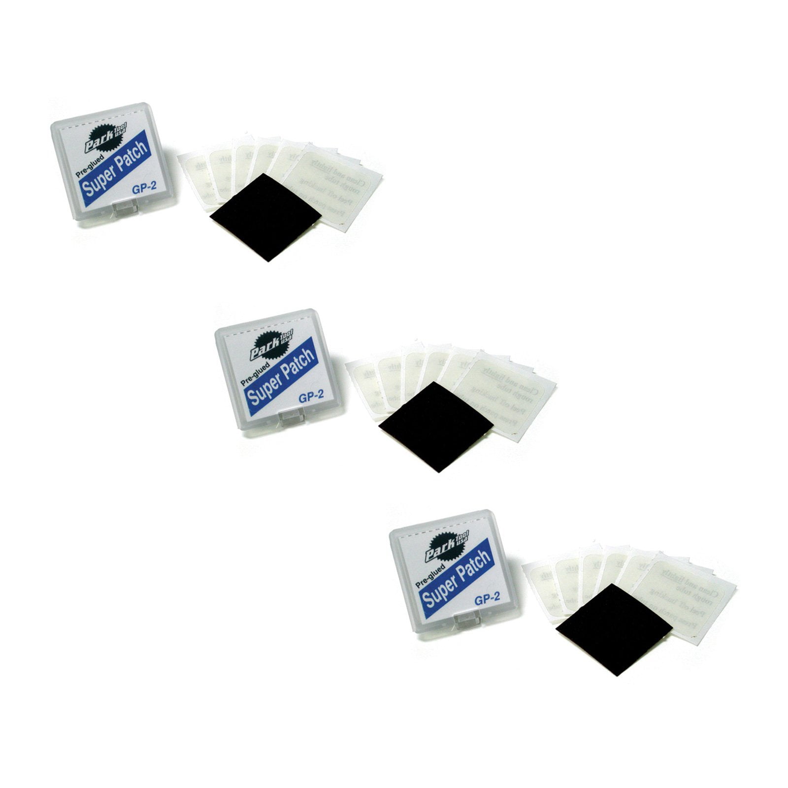 Kit De Reparación De Pinchazos Park Tool Gp-2, Prepegado, Super Patch