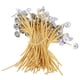 thumbnail image 1 of Mechas Pre Enceradas De Cera De Abejas De 100 Piezas 20 Cm Para Hacer Velas Con Sostenedores, 1 of 3