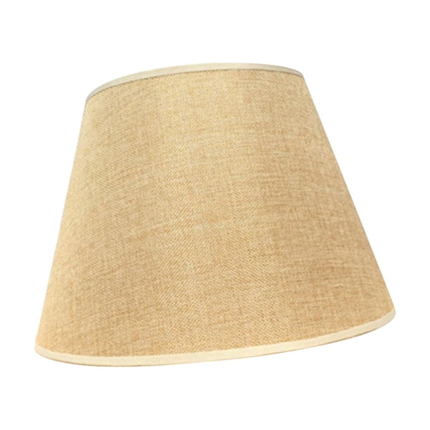 Pantalla de lámpara de mesa, pantalla de luz de escritorio, pantalla de aplique de pared rústica, accesorios de iluminación para sala de estar, hotel, Amarillo 16x26x17cm