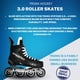 thumbnail image 3 of Patines de hockey sobre patines en línea TronX Stryker 3.0 para adultos mayores, 3 of 6