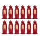 thumbnail image 1 of Set 12u Bolsas De Regalos Navidad Para Botellas De Vino, 1 of 9