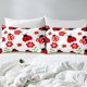 thumbnail image 5 of Christm-as Trees D-u-t Co-ve-r Queen Size Sa-nta Claus- and Snowman Comfort-er Cover with 2 Pillow-case for Te-ens Adults Kids S-tarry Sky Be-dding Set Snow Sc-ene Brea-thable 3 Pieces D-ecorative, 5 of 5