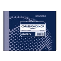 Libreta Correspondencia 50 Hojas Orgarex